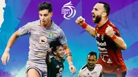 BRI Liga 1 - Duel Antarlini - Persebaya Surabaya Vs Bali United (Bola.com/Adreanus Titus)