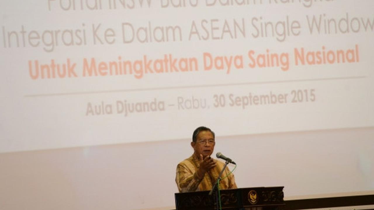 Peluncuran portal Indonesia National Single Window