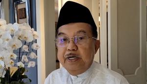 Ketua Umum Dewan Masjid Indonesia (DMI) Jusuf Kalla alias JK. Dia mengatakan, pembangunan masjid semi permanen di Jalur Gaza, Palestina yang diinisiasi DMI dihentikan sementara. (Foto: Istimewa)