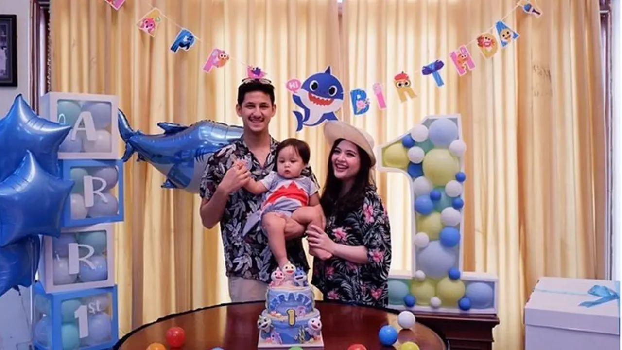 7 Momen Ulang Tahun Pertama Anak Tasya Kamila, Penuh Rasa Bahagia