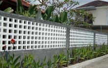 Inspirasi Pagar Tembok Roster Minimalis untuk Rumah Modern