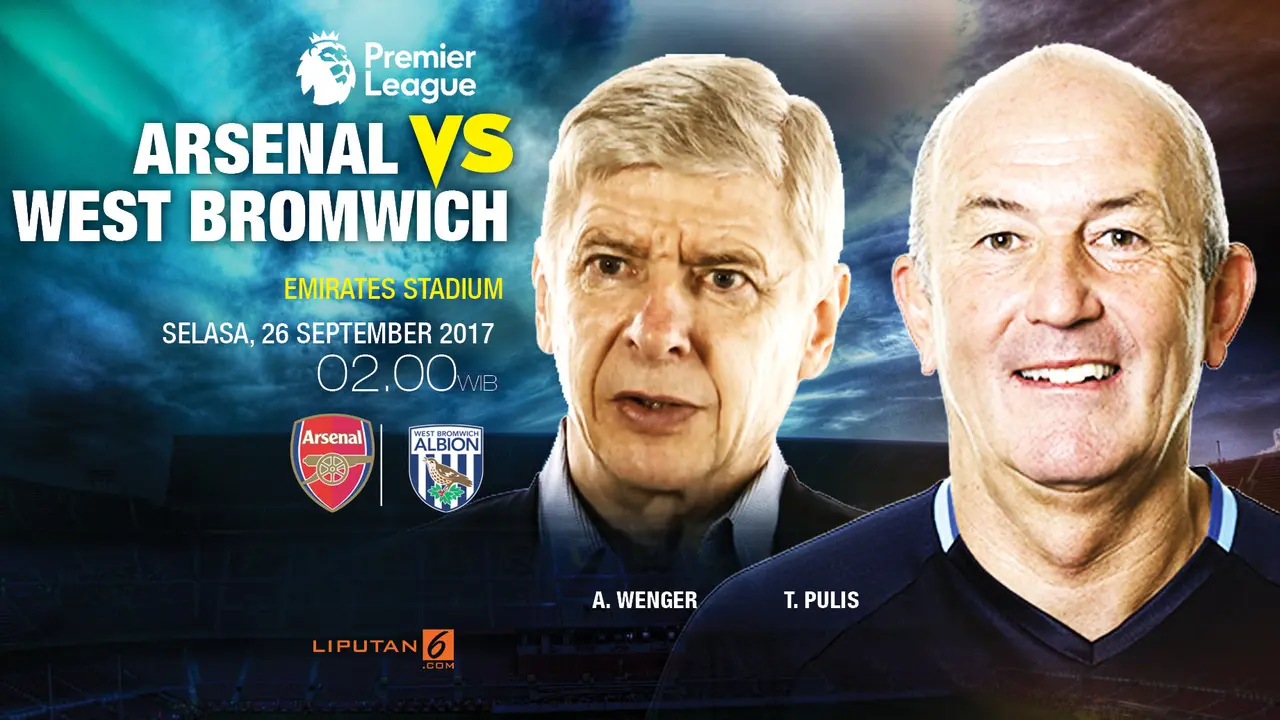Prediksi Arsenal Vs West Bromwich