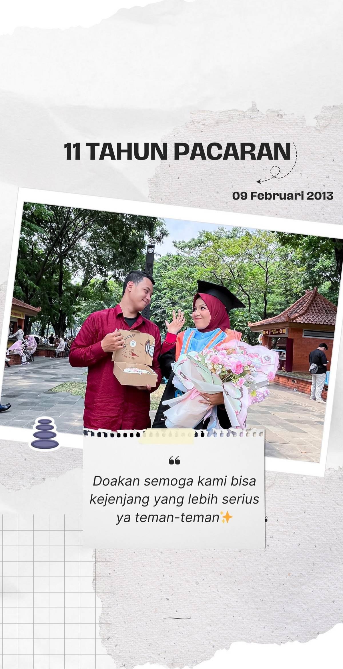 Berawal dari SMP, Wanita yang Bagikan Perjalanan Cintanya yang Sudah 11 Tahun Ini Curi Perhatian