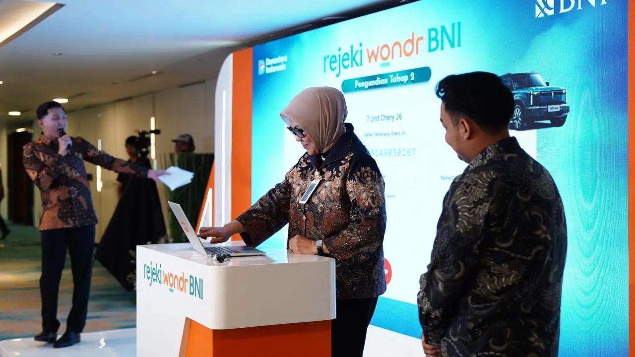 BNI Umumkan Pemenang Tahap II Rejeki wondr, Mercedes-Benz hingga Ratusan Motor Jadi Apresiasi untuk Nasabah
