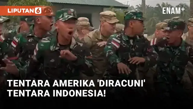 Duel Joget Tentara Amerika vs Tentara Indonesia