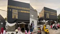 Viral masjid di Jepara Punya Desain Mirip Ka'bah Ini Ramai Dikunjungi