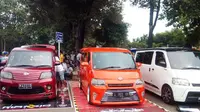 Tampilan mobil komersial Daihatsu yang telah dimodifikasi. (Otosia)