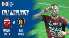 Berita Video, Highlights BRI Liga 1 Pekan 32 antar Madura United Vs Bali United pada Senin (21/3/2022)