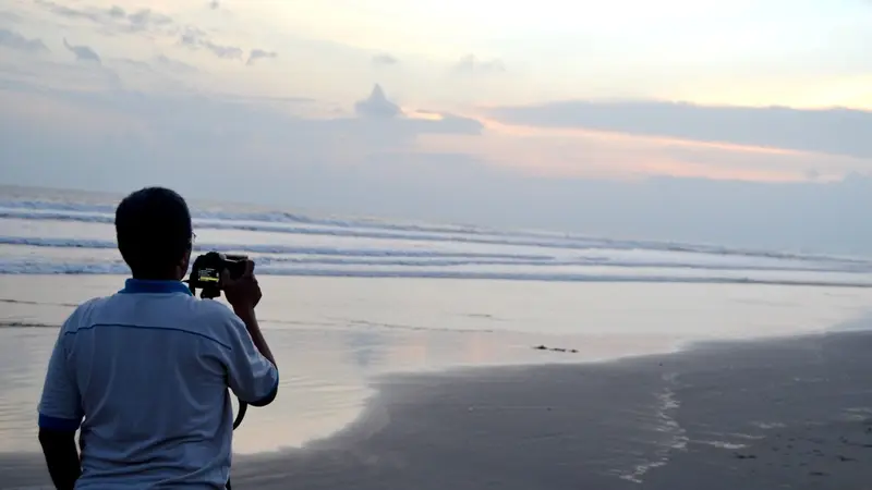 Memotret Keindahan Pagi Pantai Panjang Bengkulu