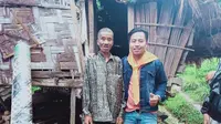 Kakek Peli (63) saat berada di rumahnya di Desa Bala Tumuka, Kecamatan Balla, Kabupaten Mamasa, Sulawesi Barat (Sulbar). (Liputan6.com/ Abdul Rajab)