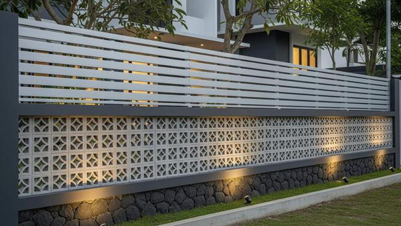 10 Inspirasi Pagar Rumah Anti Maling Berbahan Hollow Galvanis Kuat untuk Hunian Minimalis
