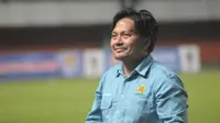 Manajer Barito Putera, Hasnuryadi Sulaiman. (Bola.com/Vincentius Atmaja)