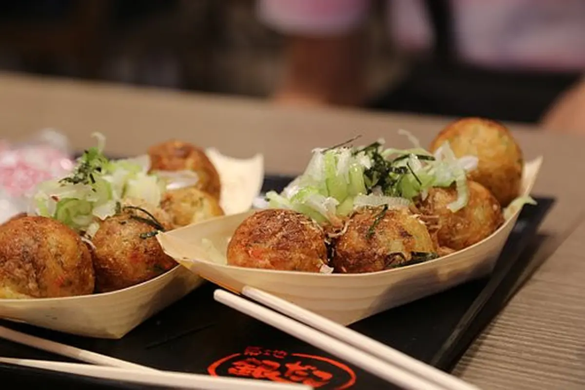 Ilustrasi takoyaki