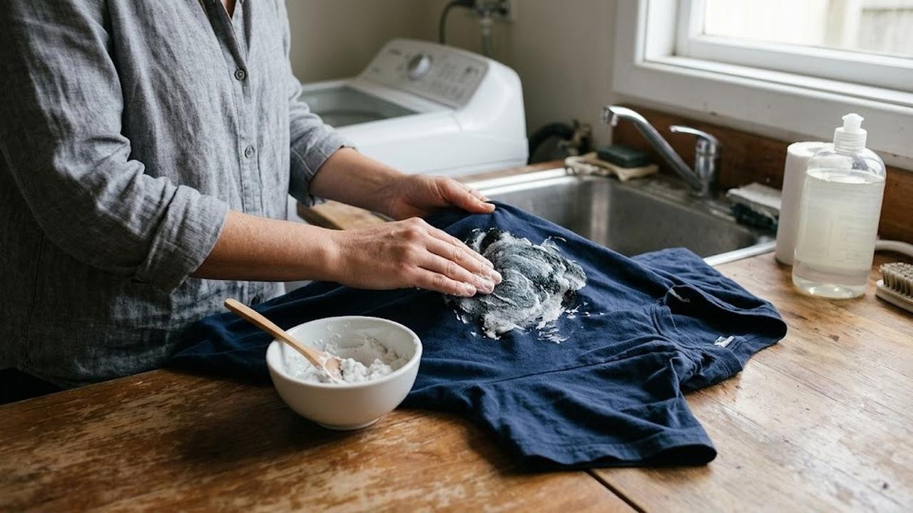 Manfaatkan Baking Soda untuk Membantu Mengangkat Noda (AI Generated)