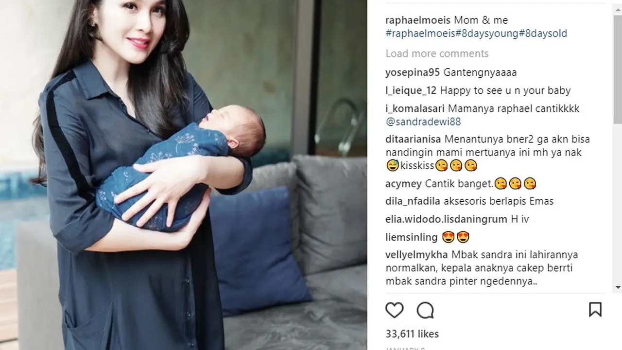 Koleksi Baju Mewah Anak Sandra Dewi Bikin Pangling