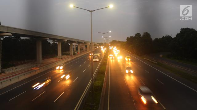 Tol Cikampek Diberlakukan contraflow