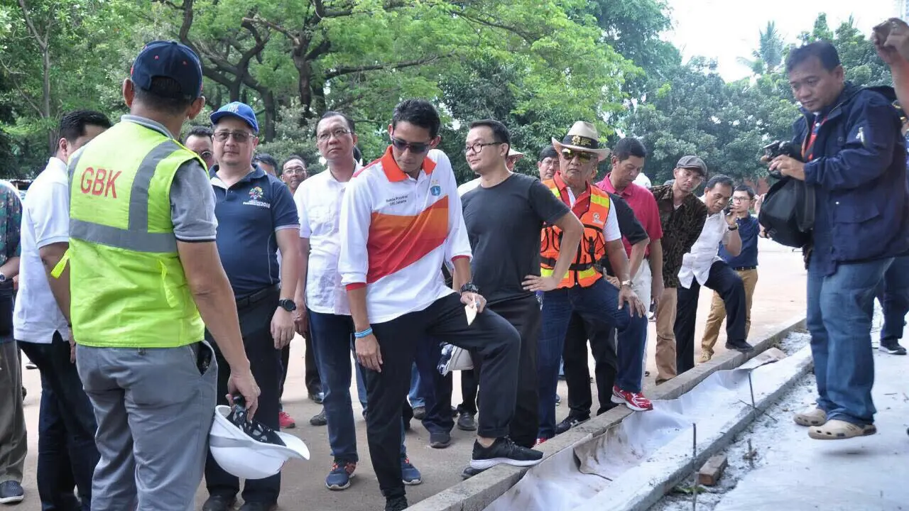 INASGOC, Sandiaga Uno, Asian Games 2018