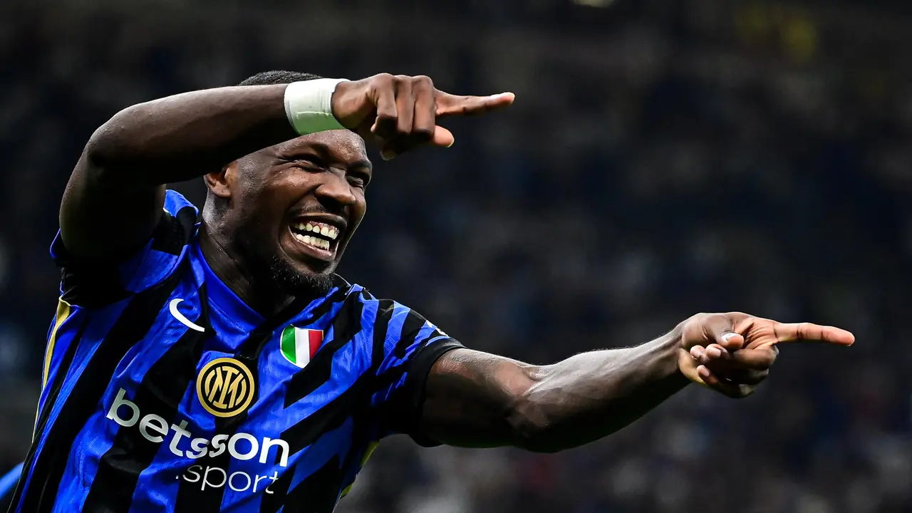 Pemain Inter Milan Marcus Thuram