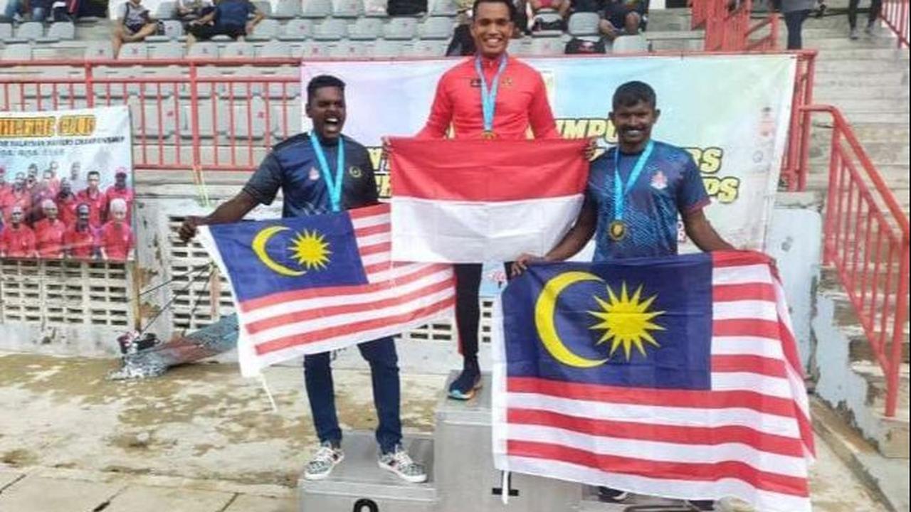 Berjaya di Kejuaraan Atletik Internasional di Malaysia