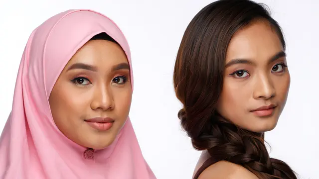 Model Rambut Wanita Berhijab Usia 20 Simple