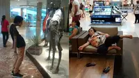 6 Kelakuan Kocak Orang saat di Mall Ini Bikin Geleng Kepala (sumber: 1cak dan Brightside)