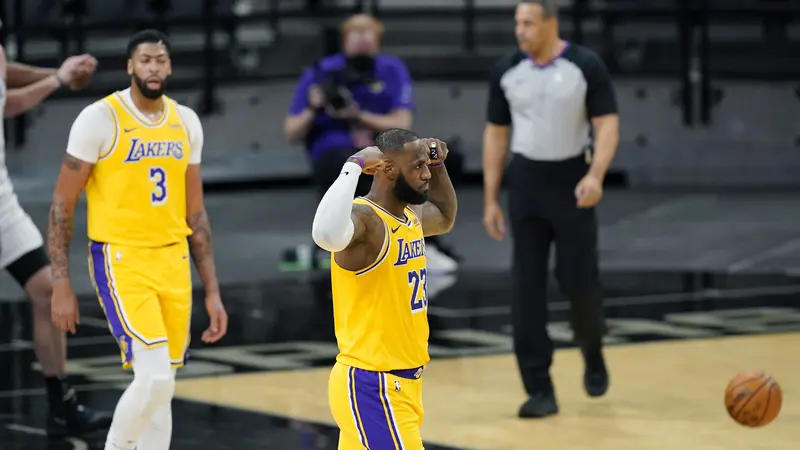 Hasil NBA : Bangkit, Lakers Hajar Spurs