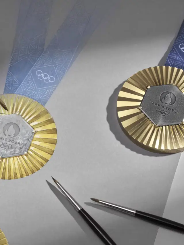 OLYMPIC MEDALS DESIGNED BY CHAUMET