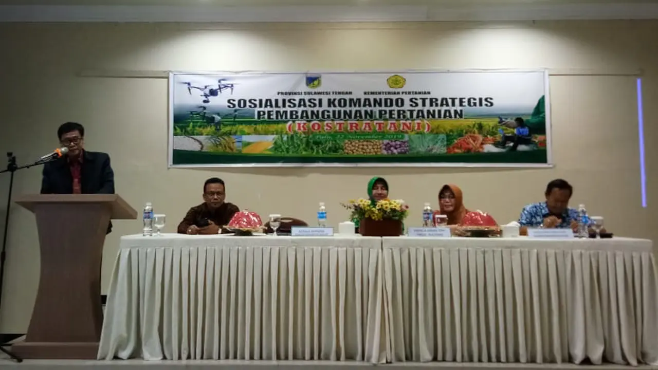 Pasca Gempa, Sulawesi Tengah Siap Laksanakan Pembangunan Pertanian