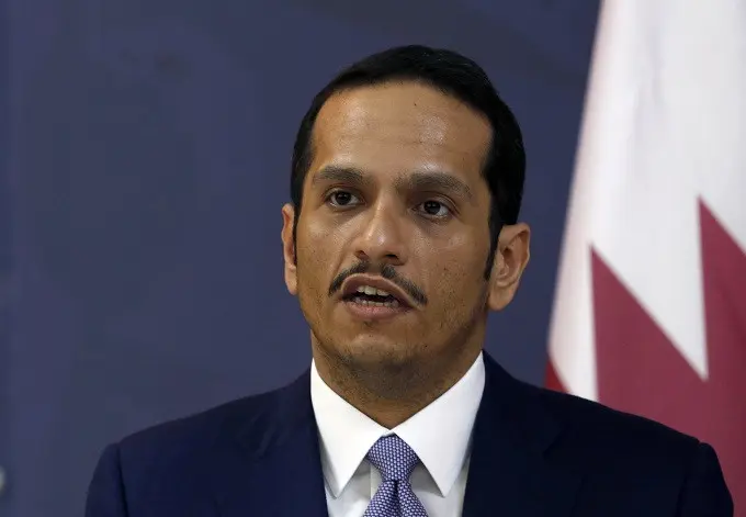 Menteri Luar Negeri Qatar Mohammed bin Abdulrahman al-Thani (AP Photo/Darko Vojinovic, File)