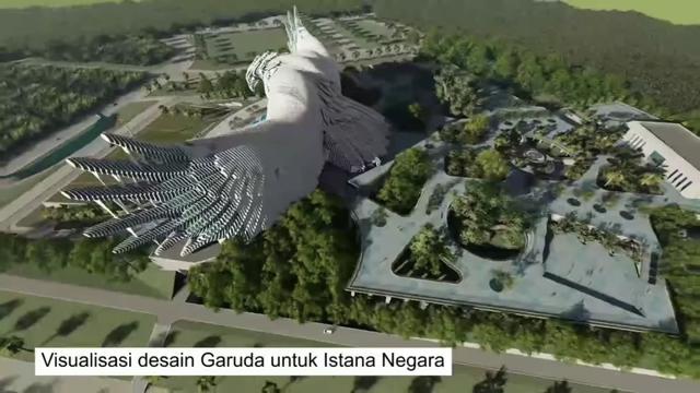 Sudah Tau Ini Dia visualisasi desain bangunan Istana Negara, Ibu Kota Negara Baru Nusantara yang akan Segera Dibangun. 