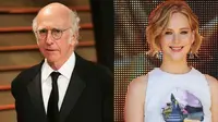 Larry David beri tanggapan tentang pengakuan Jennifer lawrence yang mengagumi dirinya. (sumber: Aceshowbiz)