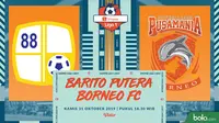 Shopee Liga 1 - Barito Putera Vs Borneo FC (Bola.com/Adreanus Titus)