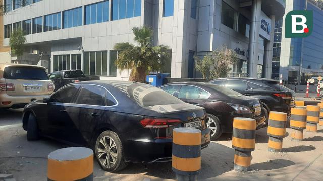 Mobil Kotor di Jalanan Qatar