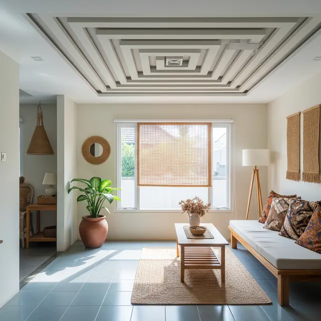 9 Desain Ceiling Rumah Kecil Anti Pengap dan Sempit, Rahasia Hunian Lapang