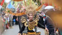 Modal Gotong-Royong, Gintangan Bamboo Festival Banyuwangi Berlangsung Meriah