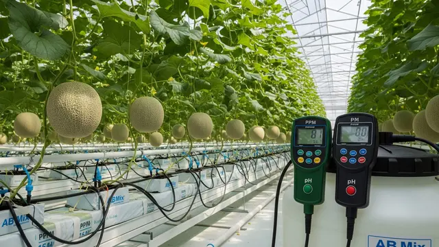 cara budidaya melon hidroponik hasil melimpah super lebat