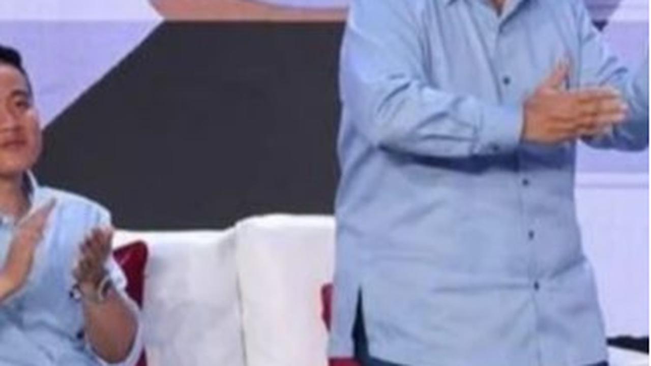 Aksi Prabowo Pose Gemoy di Depan Jokowi Bikin Tiga Jenderal Bintang Empat TNI Tertawa