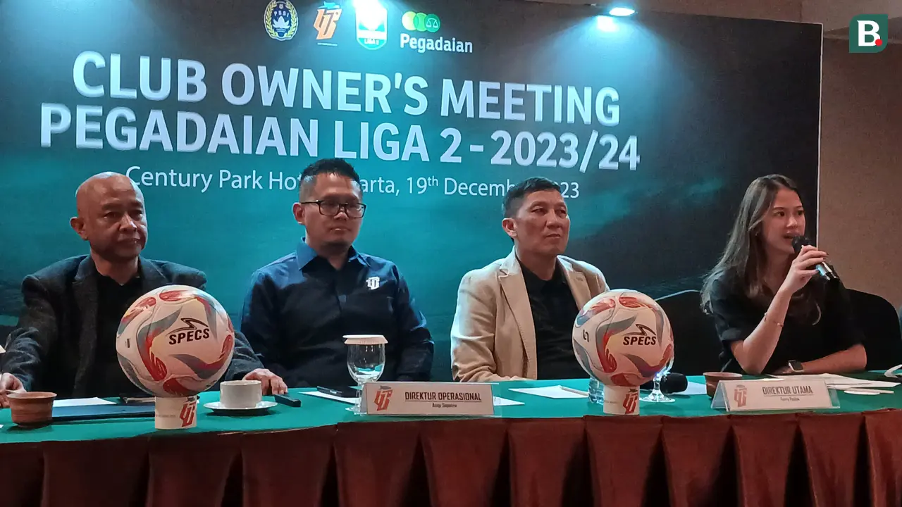 Club Owner's Meeting Pegadaian Liga 2 2023/2024