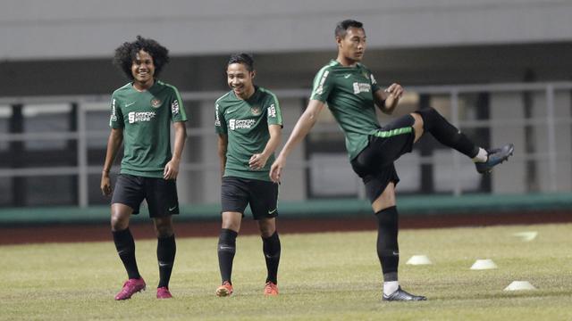 Latihan Timnas Indonesia