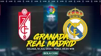 La Liga - Granada Vs Real Madrid (Bola.com/Adreanus Titus)