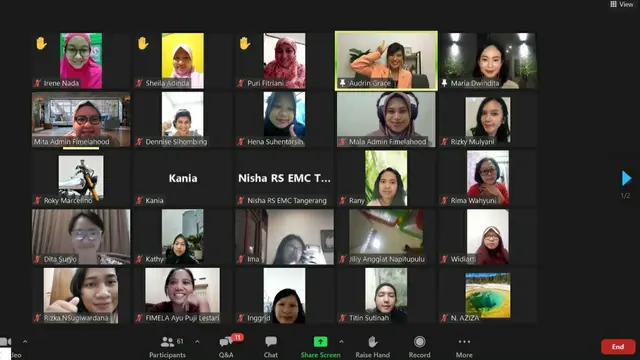 Sebagian peserta FFH Getting Intimate