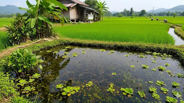 Contoh Ekosistem Buatan (AI Generated)