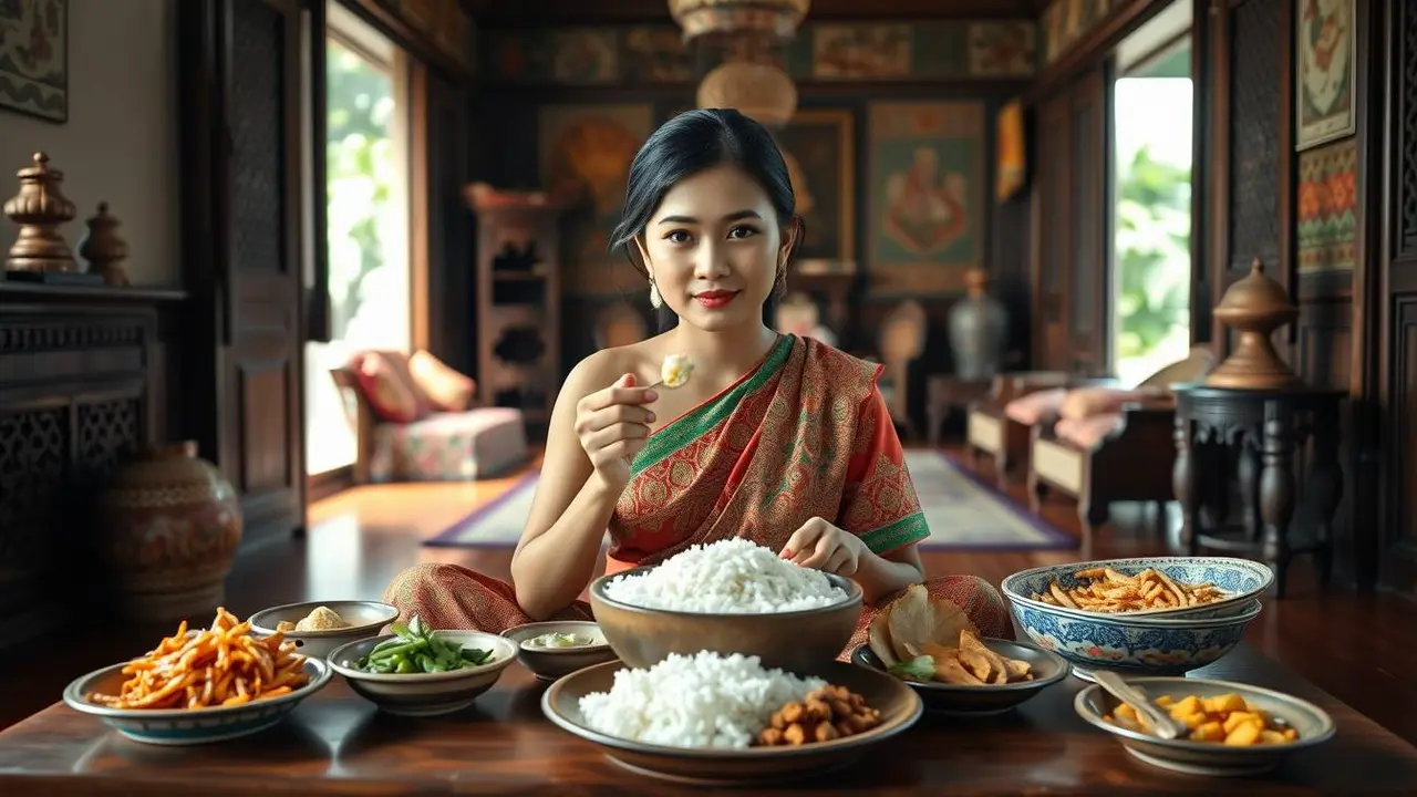 mimpi makan nasi
