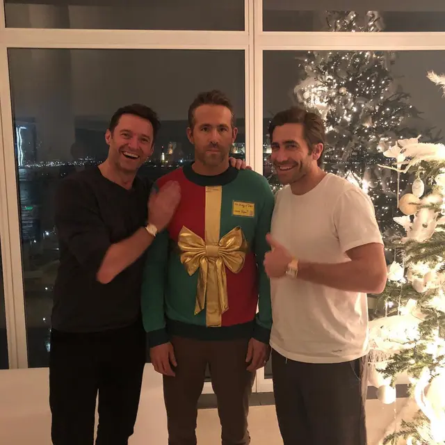 Ryan Reynolds, Hugh Jackman dan Jake Gyllenhaal
