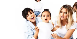 hloe Kardashian dikabarka hamil. Namun sepertinya berita tersebut mulai diragukan oleh fans. (instagram/krisjenner)