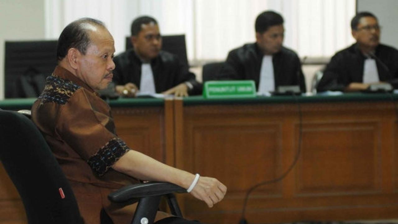 Ini ekspresi Sutan Bhatoegana usai divonis 10 tahun penjara