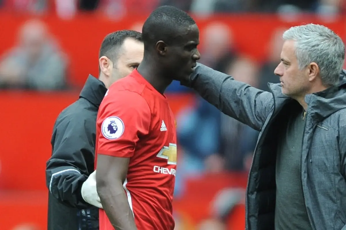 Eric Bailly dan Jose Mourinho