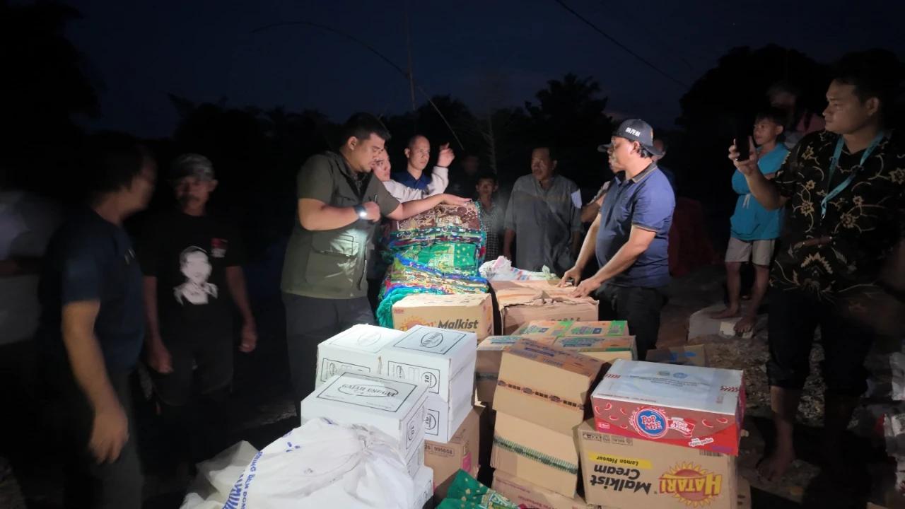 Gubernur Sumut Tinjau Banjir di Tanjung Pura, Instruksikan Percepatan Perbaikan Tanggul Jebol