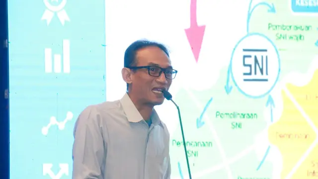 Sekretaris Utama Badan Standardisasi Nasional (BSN), Donny Purnomo. (Dok BSN)