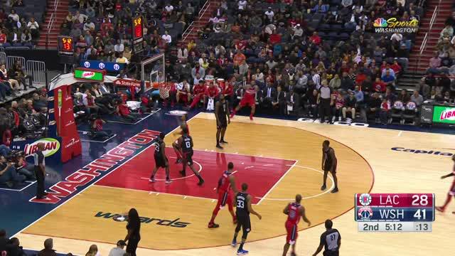 Berita video game recap NBA 2017-2018 antara Washington Wizards melawan LA Clippers dengan skor 100-91.